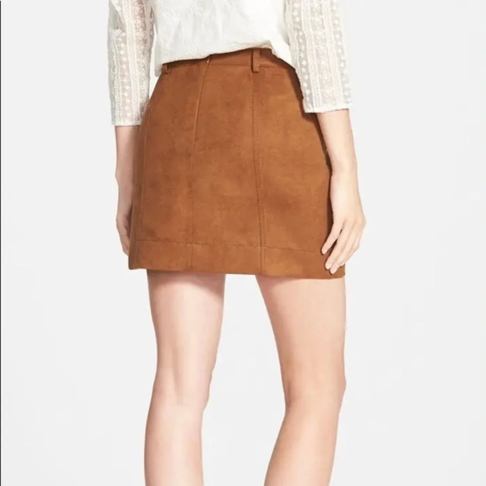 hinge by Nordstrom Faux‎ Suede Mini Skirt 🍁